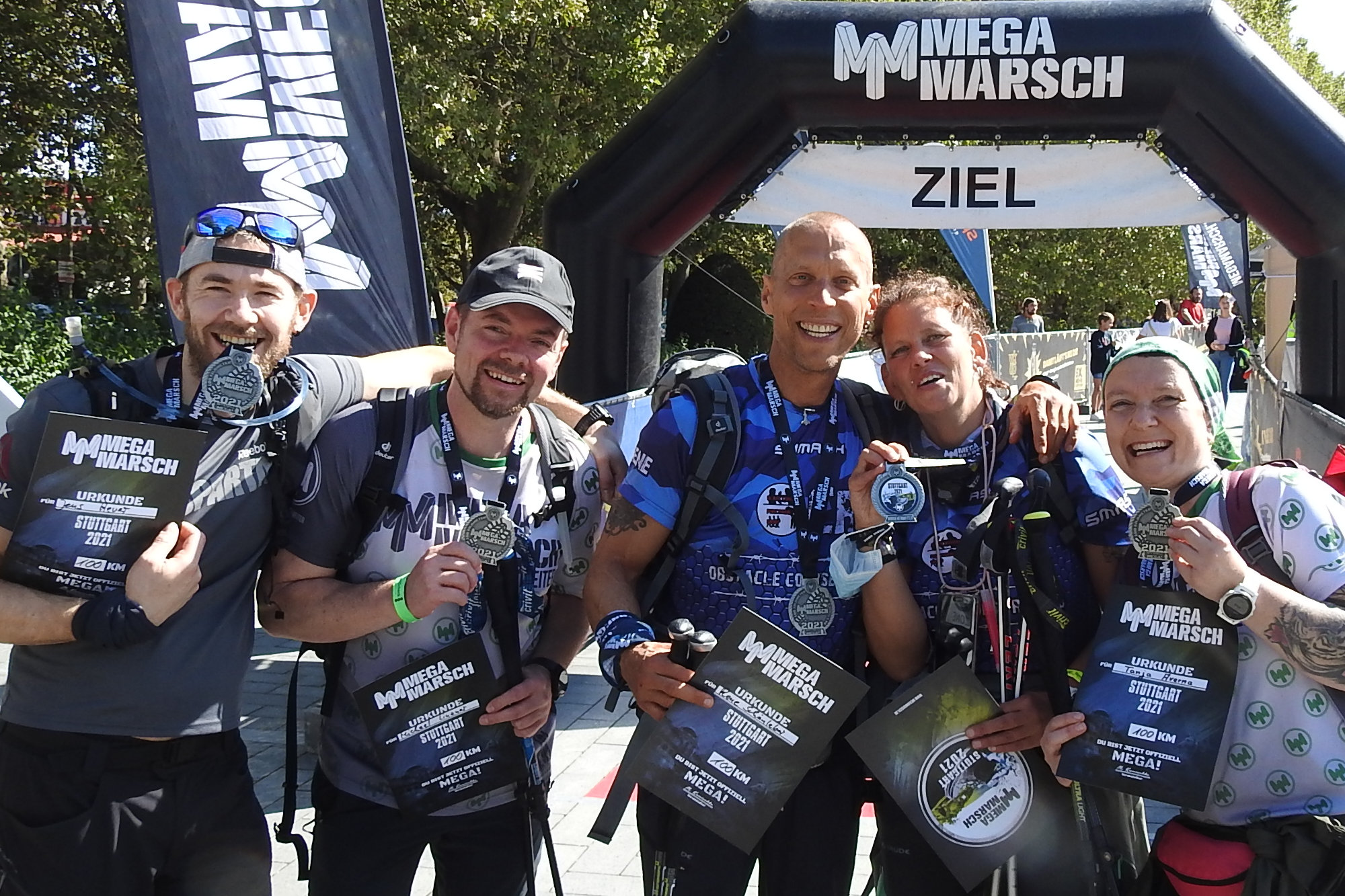 Bilder zum MegaMarsch ritschratschklick.de